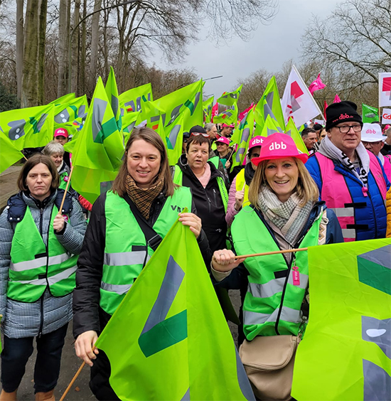 EKR 23 Warnstreik GE